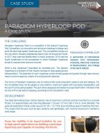 Paradigm Hyperloop Case Study